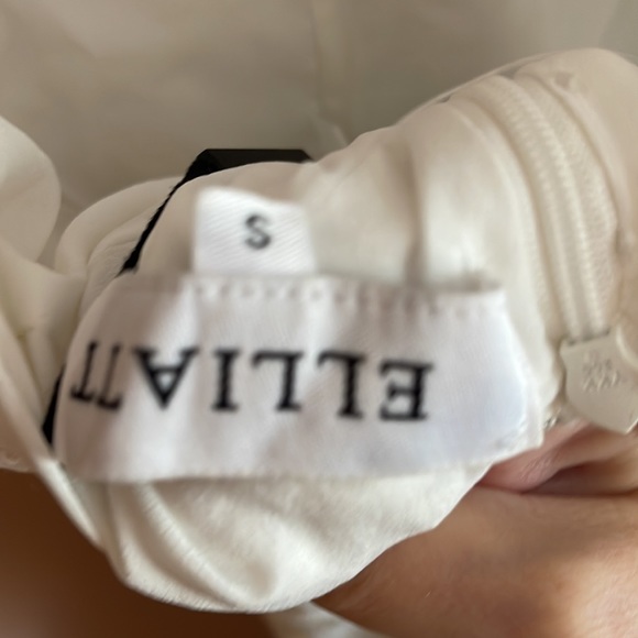 NWT Paulette Elliatt White Dress - Picture 6 of 7